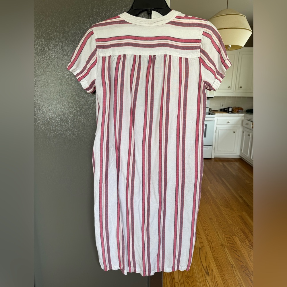 Loft linen button-up dress - Picture 5 of 6